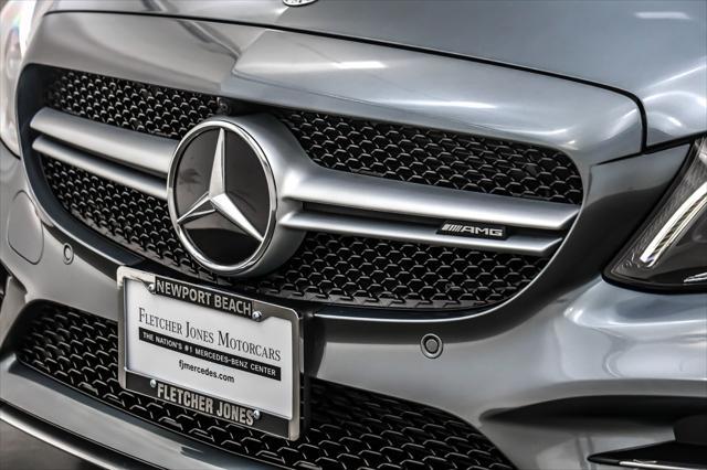 used 2021 Mercedes-Benz AMG C 43 car, priced at $50,894