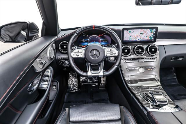 used 2021 Mercedes-Benz AMG C 43 car, priced at $50,894