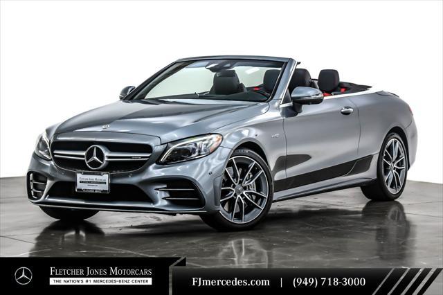 used 2021 Mercedes-Benz AMG C 43 car, priced at $50,894
