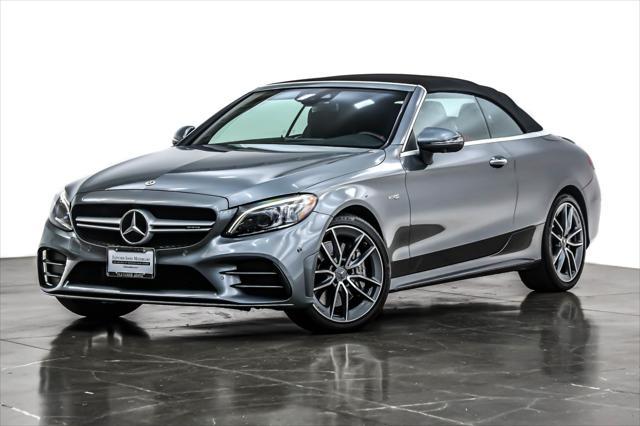 used 2021 Mercedes-Benz AMG C 43 car, priced at $50,894