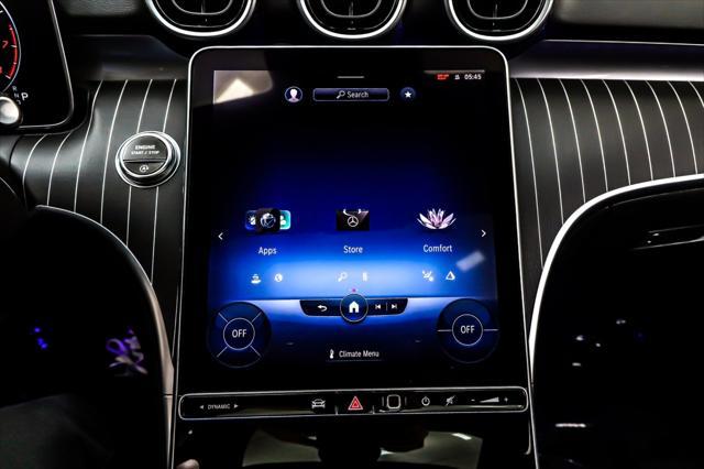 used 2022 Mercedes-Benz C-Class car, priced at $35,894