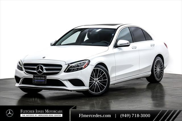 used 2021 Mercedes-Benz C-Class car, priced at $25,894