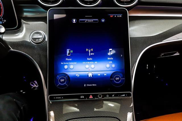 used 2022 Mercedes-Benz C-Class car, priced at $34,894