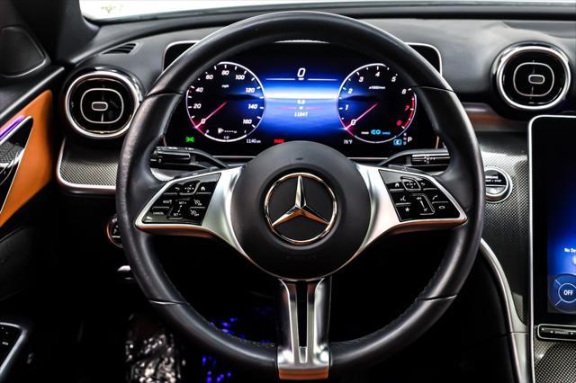 used 2022 Mercedes-Benz C-Class car, priced at $34,894