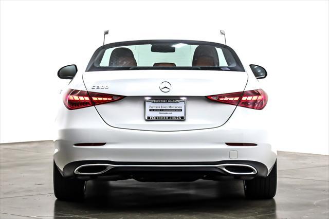 used 2022 Mercedes-Benz C-Class car, priced at $34,894