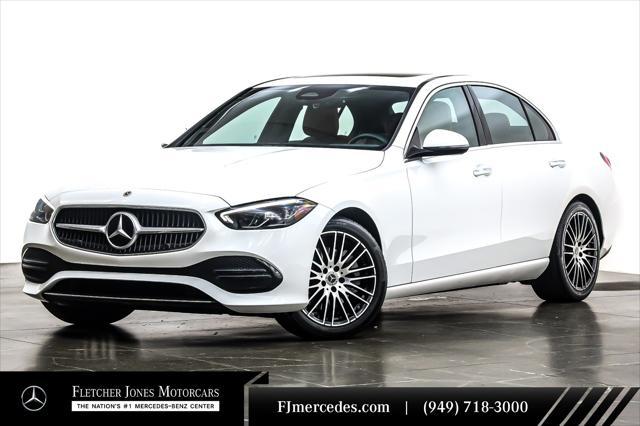 used 2022 Mercedes-Benz C-Class car, priced at $34,894