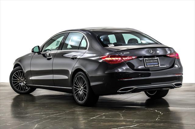 new 2024 Mercedes-Benz C-Class car, priced at $52,885