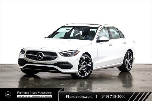 new 2025 Mercedes-Benz C-Class car, priced at $53,235