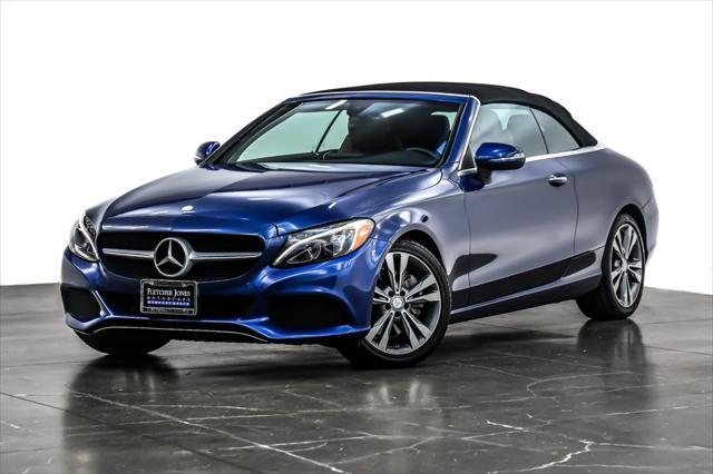 used 2017 Mercedes-Benz C-Class car, priced at $27,894