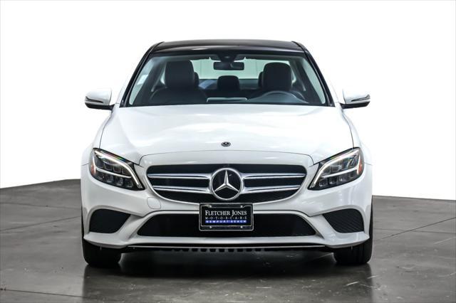 used 2021 Mercedes-Benz C-Class car, priced at $28,894