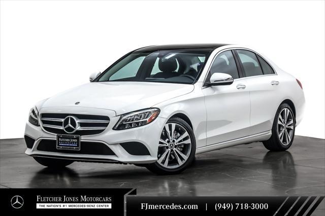 used 2021 Mercedes-Benz C-Class car, priced at $28,894