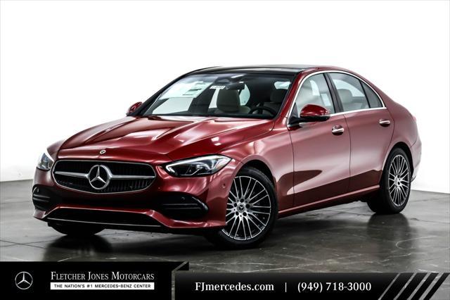 new 2025 Mercedes-Benz C-Class car, priced at $55,905