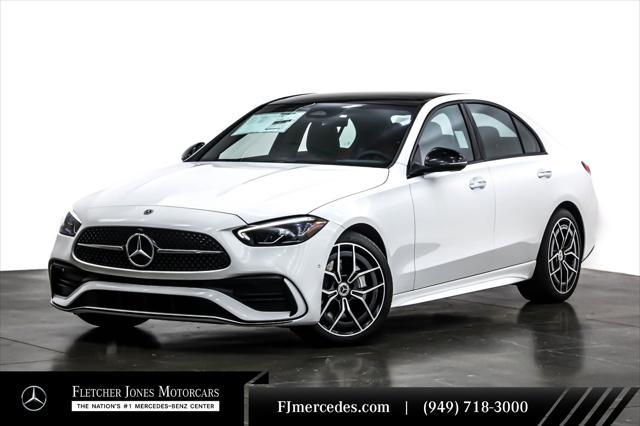 new 2025 Mercedes-Benz C-Class car, priced at $55,085