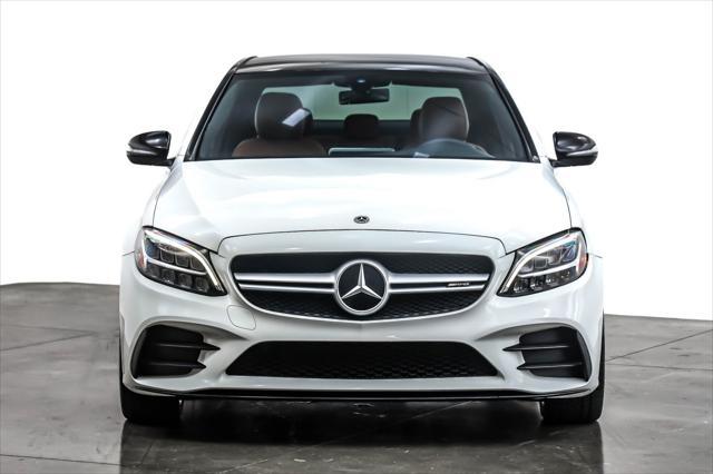 used 2019 Mercedes-Benz AMG C 43 car, priced at $30,893
