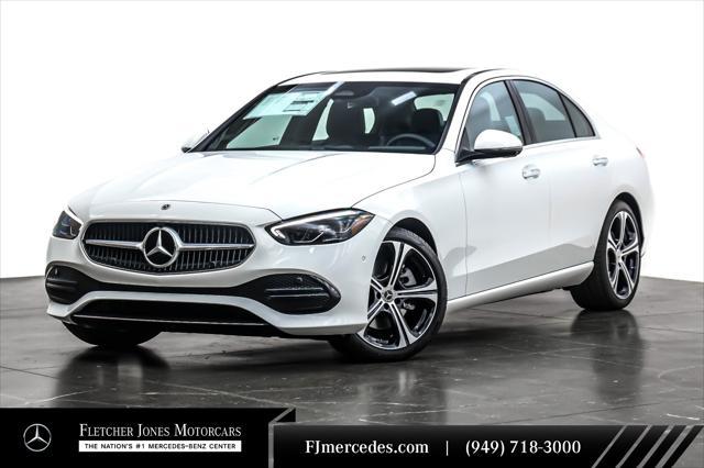 new 2025 Mercedes-Benz C-Class car, priced at $54,455