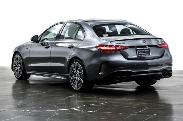 new 2025 Mercedes-Benz AMG C 43 car, priced at $74,630