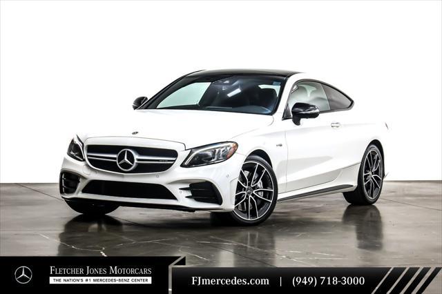 used 2020 Mercedes-Benz AMG C 43 car, priced at $44,894