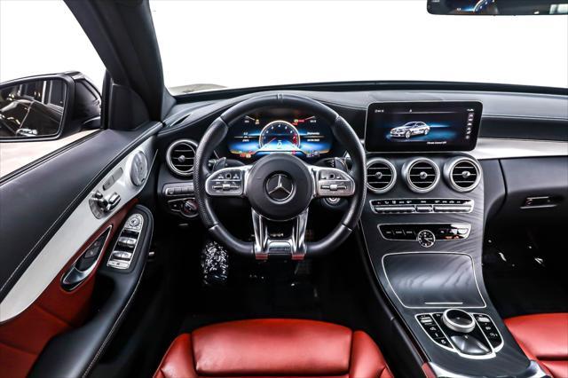 used 2021 Mercedes-Benz AMG C 43 car, priced at $39,891