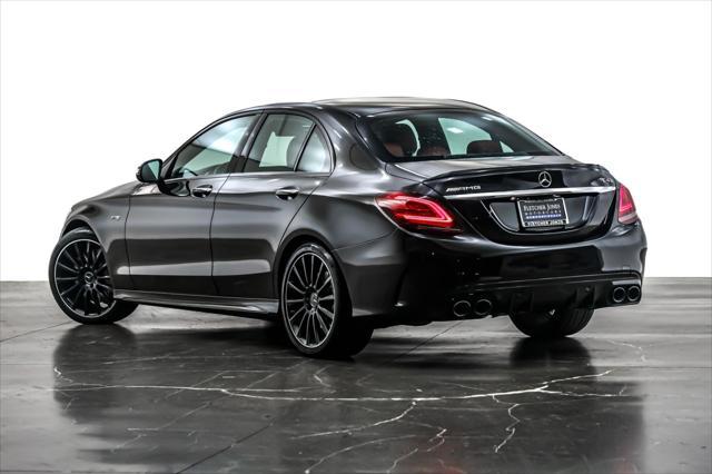 used 2021 Mercedes-Benz AMG C 43 car, priced at $39,891