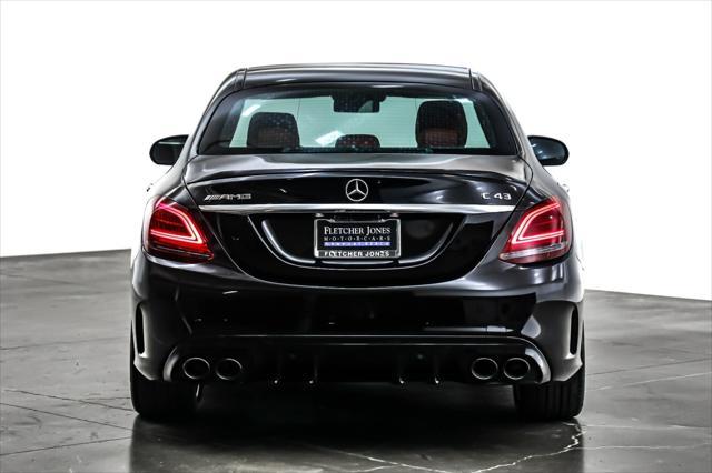 used 2021 Mercedes-Benz AMG C 43 car, priced at $39,891