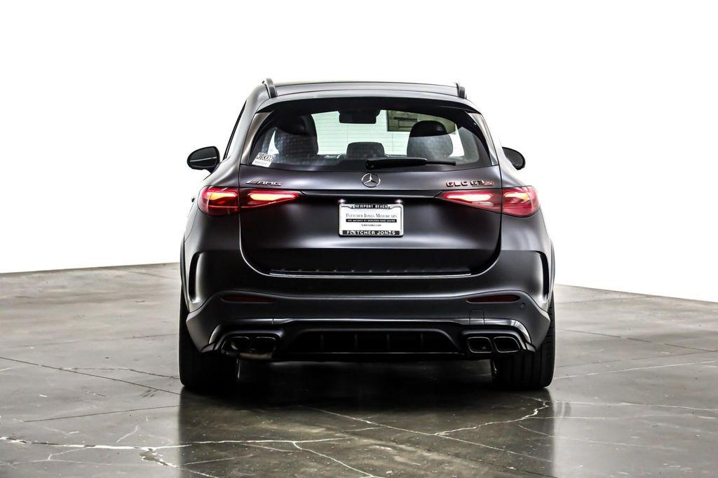 new 2025 Mercedes-Benz AMG GLC 63 car, priced at $105,085