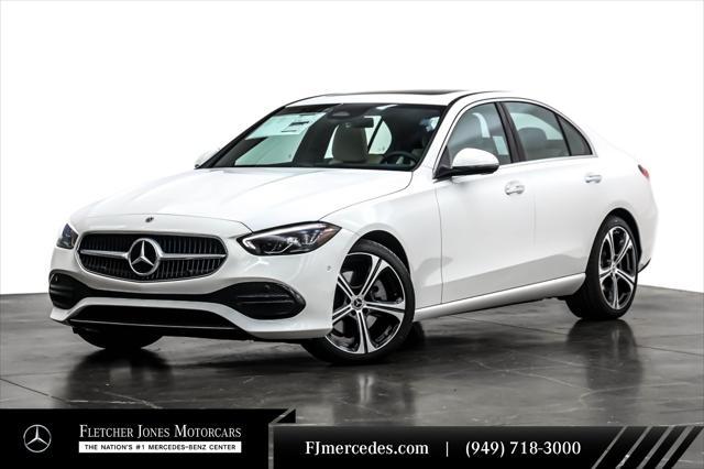 new 2025 Mercedes-Benz C-Class car, priced at $50,235