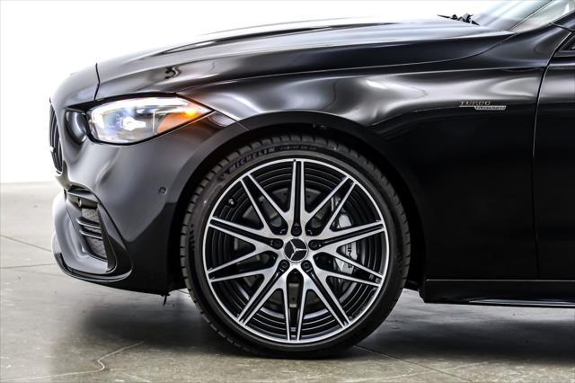 new 2024 Mercedes-Benz AMG C 43 car, priced at $70,455