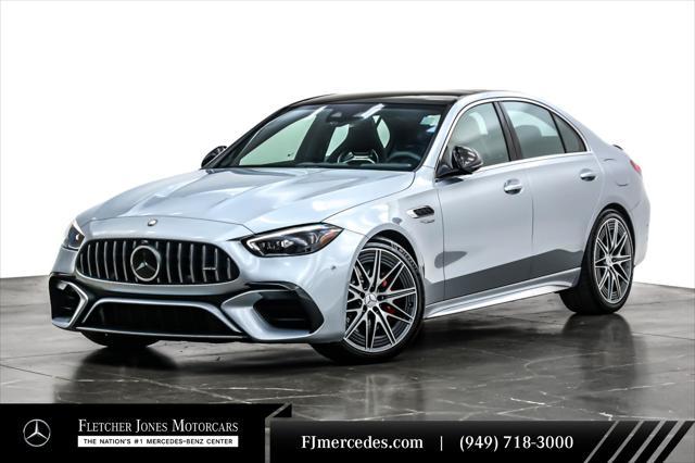 used 2024 Mercedes-Benz AMG C 63 car, priced at $95,894