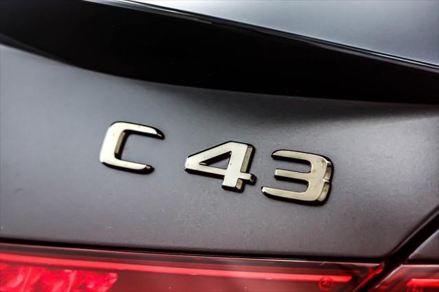 new 2025 Mercedes-Benz AMG C 43 car, priced at $75,430