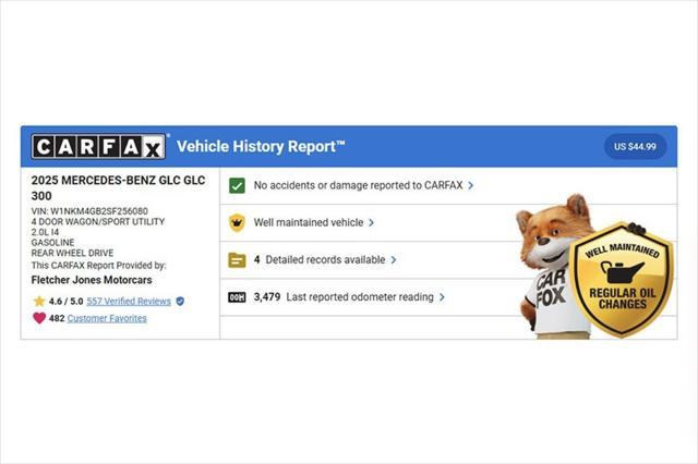 used 2025 Mercedes-Benz GLC 300 car, priced at $51,385