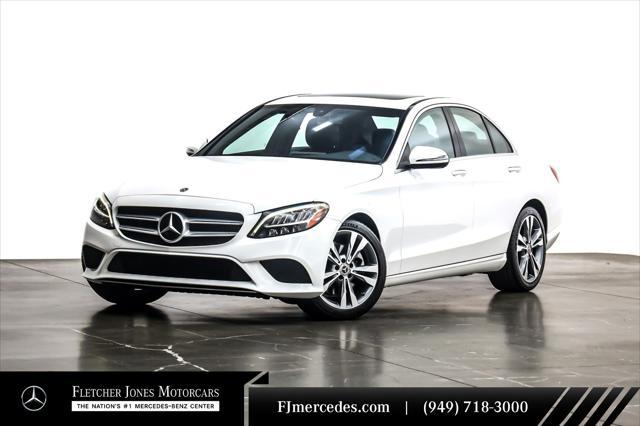 used 2020 Mercedes-Benz C-Class car, priced at $23,393