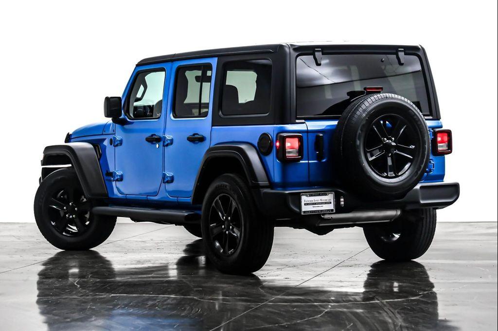used 2022 Jeep Wrangler Unlimited car, priced at $29,892