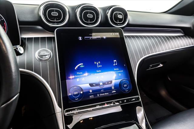 used 2022 Mercedes-Benz C-Class car, priced at $31,893