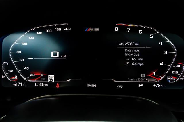 used 2021 BMW M5 car, priced at $79,894
