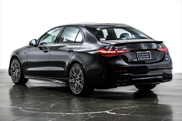 new 2025 Mercedes-Benz AMG C 43 car, priced at $72,930