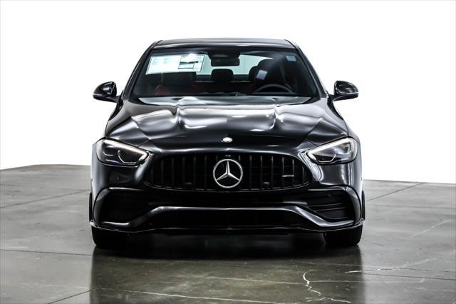 new 2025 Mercedes-Benz AMG C 43 car, priced at $72,930