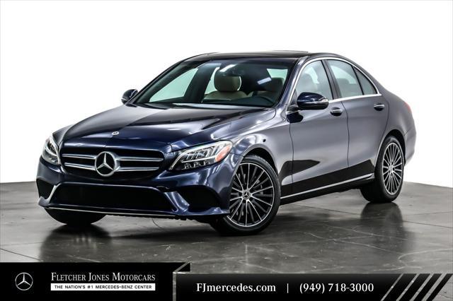 used 2021 Mercedes-Benz C-Class car, priced at $27,894