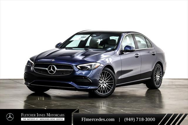 new 2025 Mercedes-Benz C-Class car, priced at $56,385