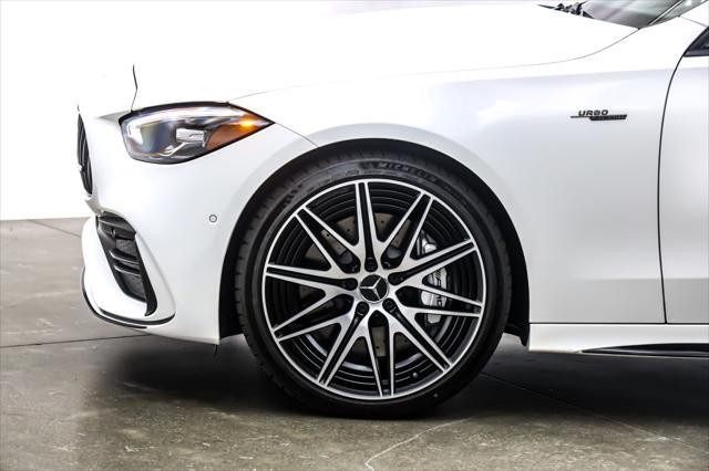 new 2025 Mercedes-Benz AMG C 43 car, priced at $73,105