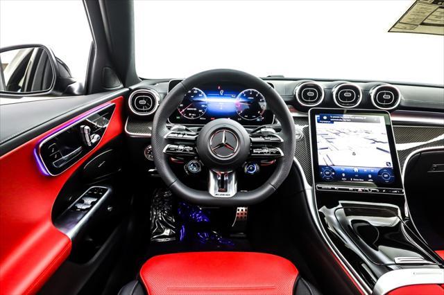 new 2025 Mercedes-Benz AMG C 43 car, priced at $73,105