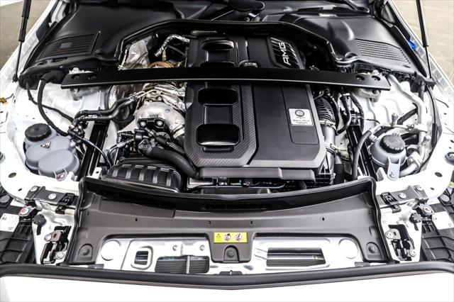 new 2025 Mercedes-Benz AMG C 43 car, priced at $73,105