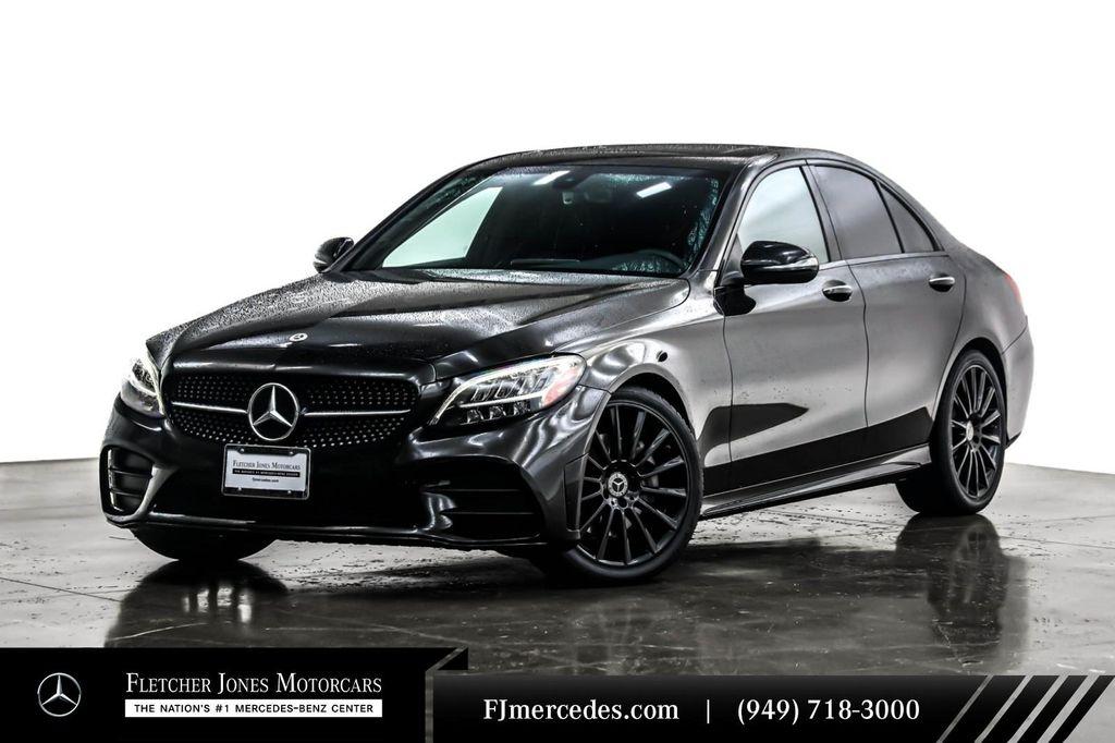 used 2021 Mercedes-Benz C-Class car, priced at $25,893