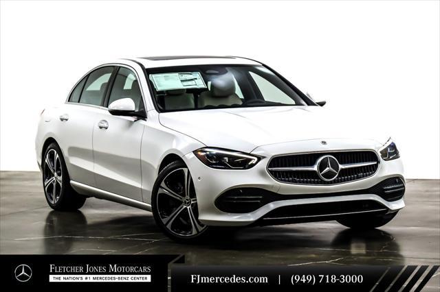 new 2024 Mercedes-Benz C-Class car, priced at $49,185