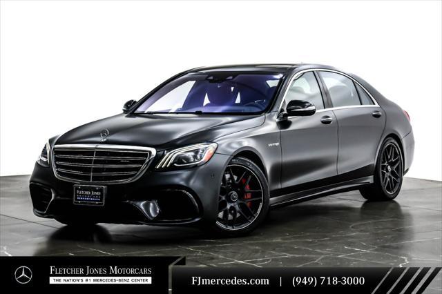 used 2020 Mercedes-Benz AMG S 63 car, priced at $89,891