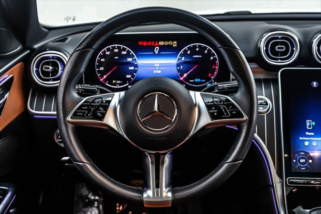 used 2022 Mercedes-Benz C-Class car, priced at $33,393