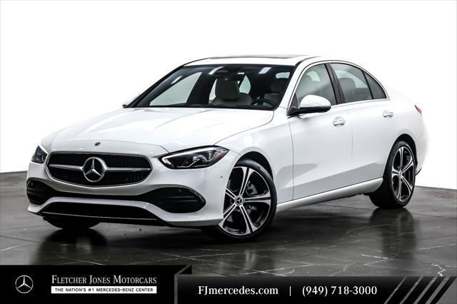 used 2024 Mercedes-Benz C-Class car, priced at $38,891