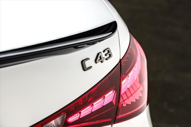 new 2025 Mercedes-Benz AMG C 43 car, priced at $75,830