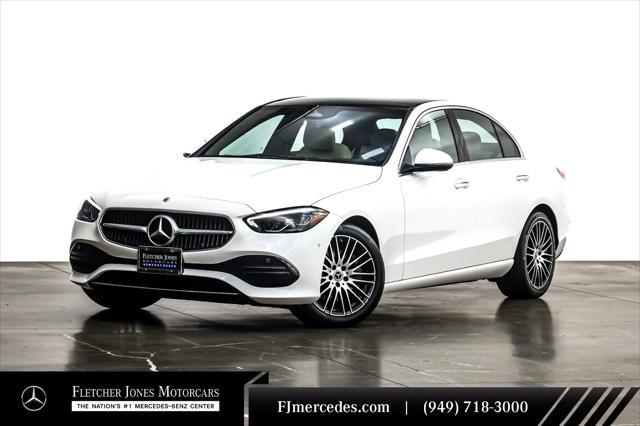 used 2024 Mercedes-Benz C-Class car, priced at $48,135