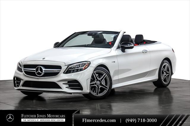 used 2022 Mercedes-Benz AMG C 43 car, priced at $54,890