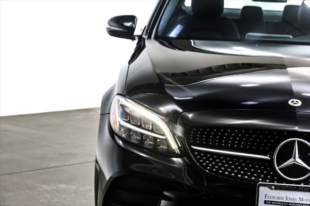 used 2019 Mercedes-Benz C-Class car, priced at $24,894